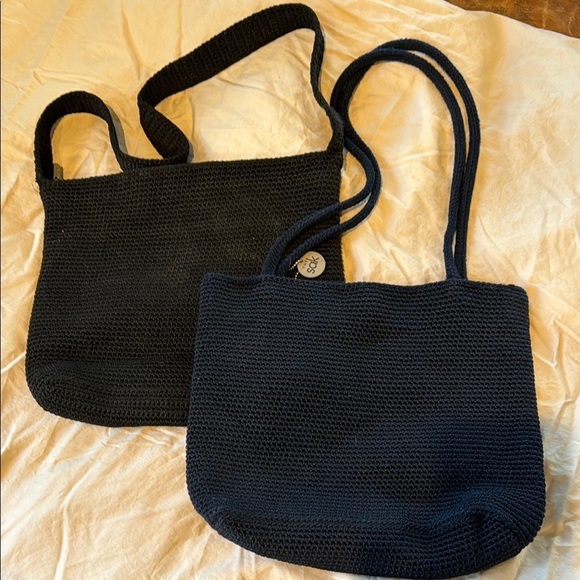 Bundle of 2 The sak Knit Bags; blue & black - Picture 1 of 8